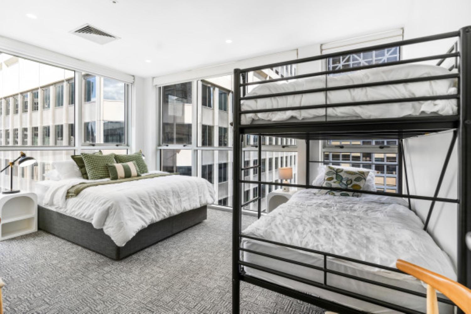 Spectacular William St Apartment - Sleeps 12 Melbourne Eksteriør bilde