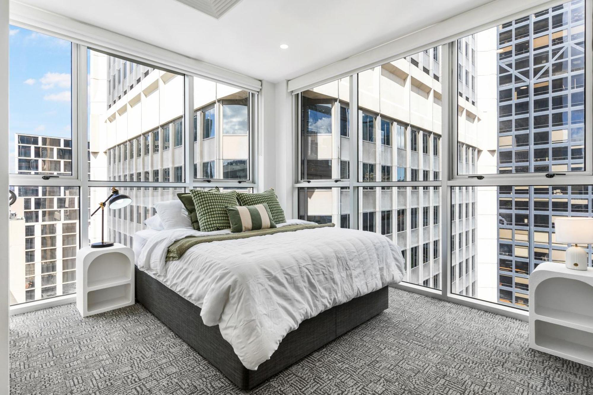 Spectacular William St Apartment - Sleeps 12 Melbourne Eksteriør bilde